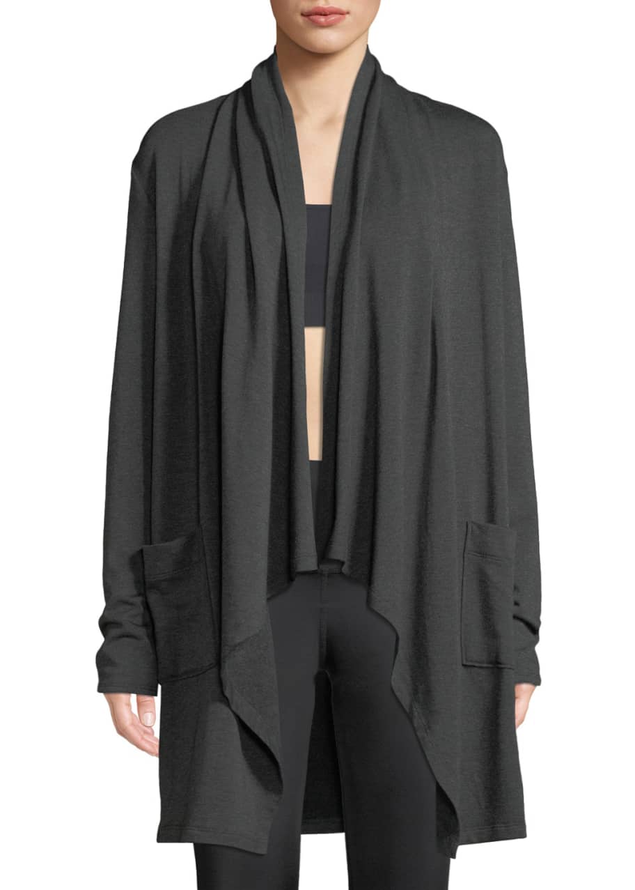 Beyond Yoga Everyday Draped OpenFront Cardigan Bergdorf Goodman