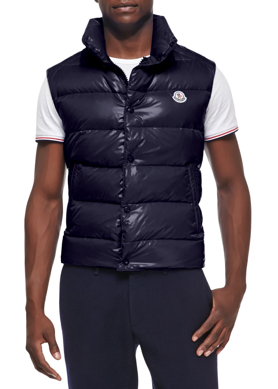 Tib Puffer Vest, Dark Navy