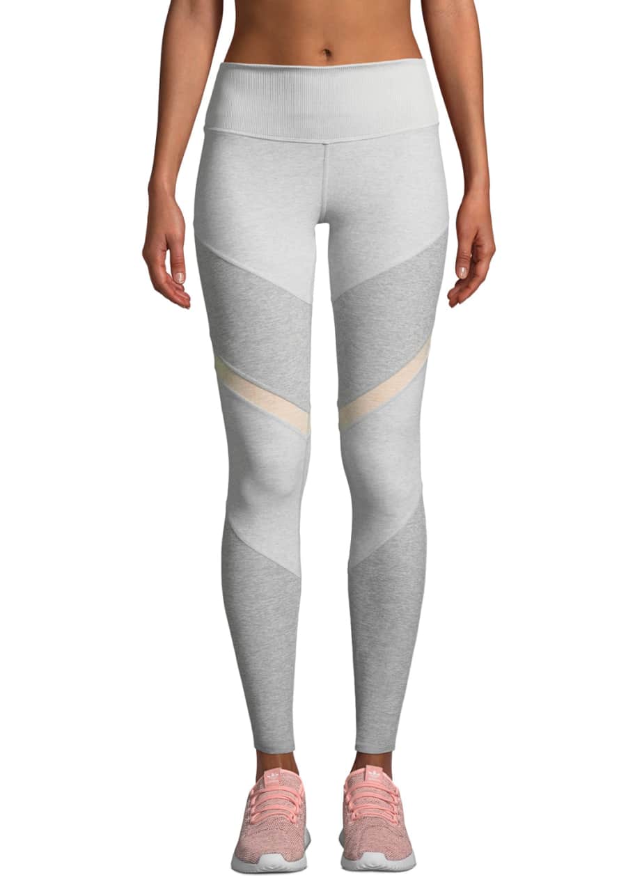 Sheila High Waist Mesh Panel Leggings