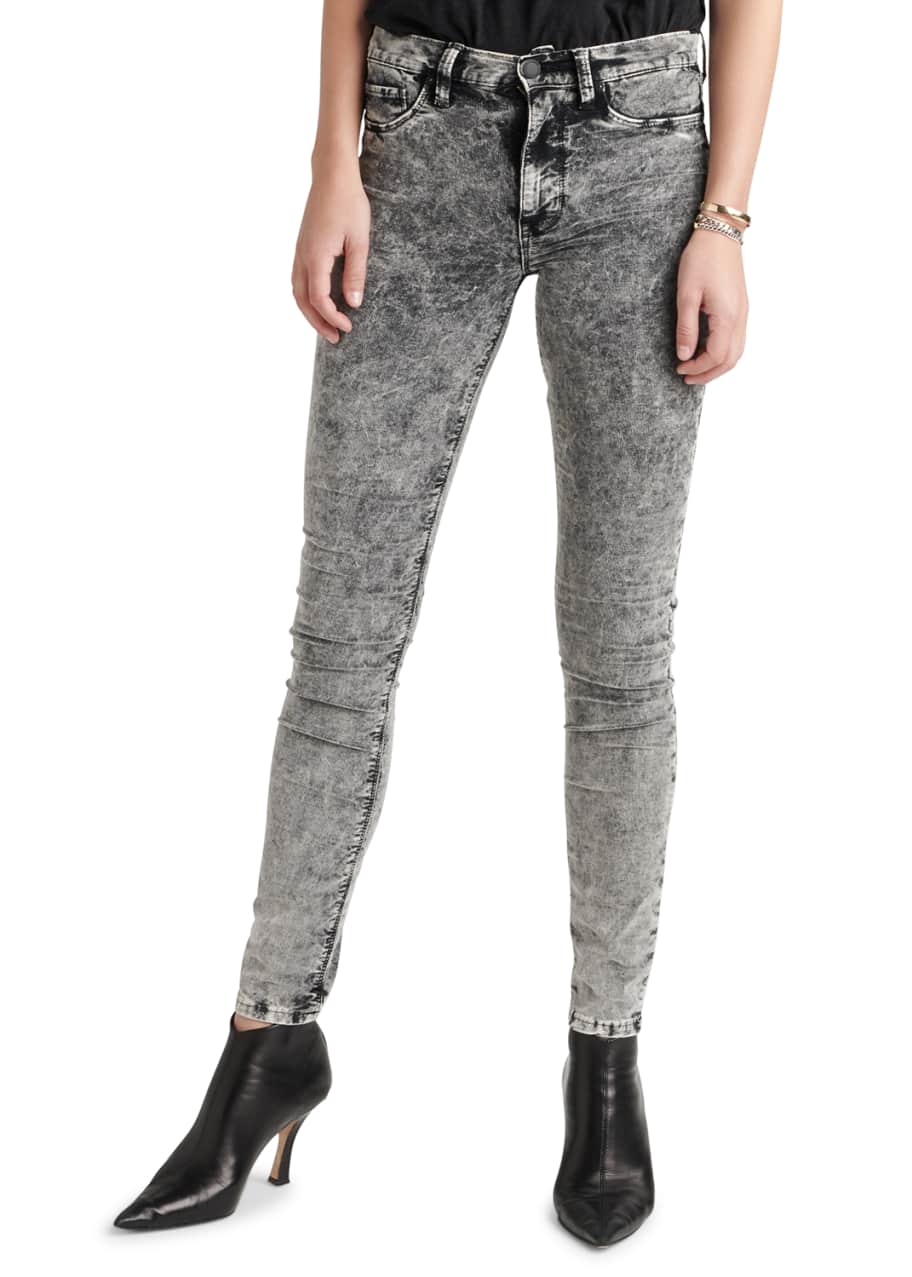 hudson barbara high rise super skinny jeans