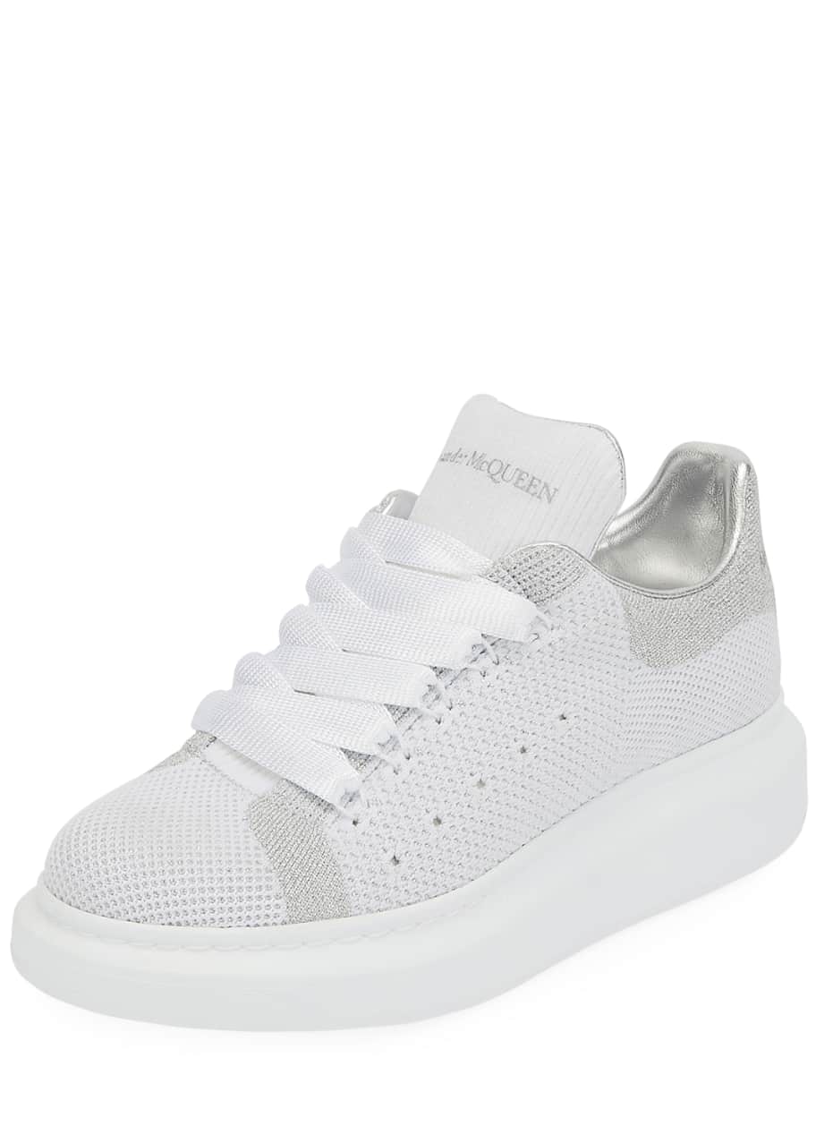 Alexander mcqueen knitted trainers clearance