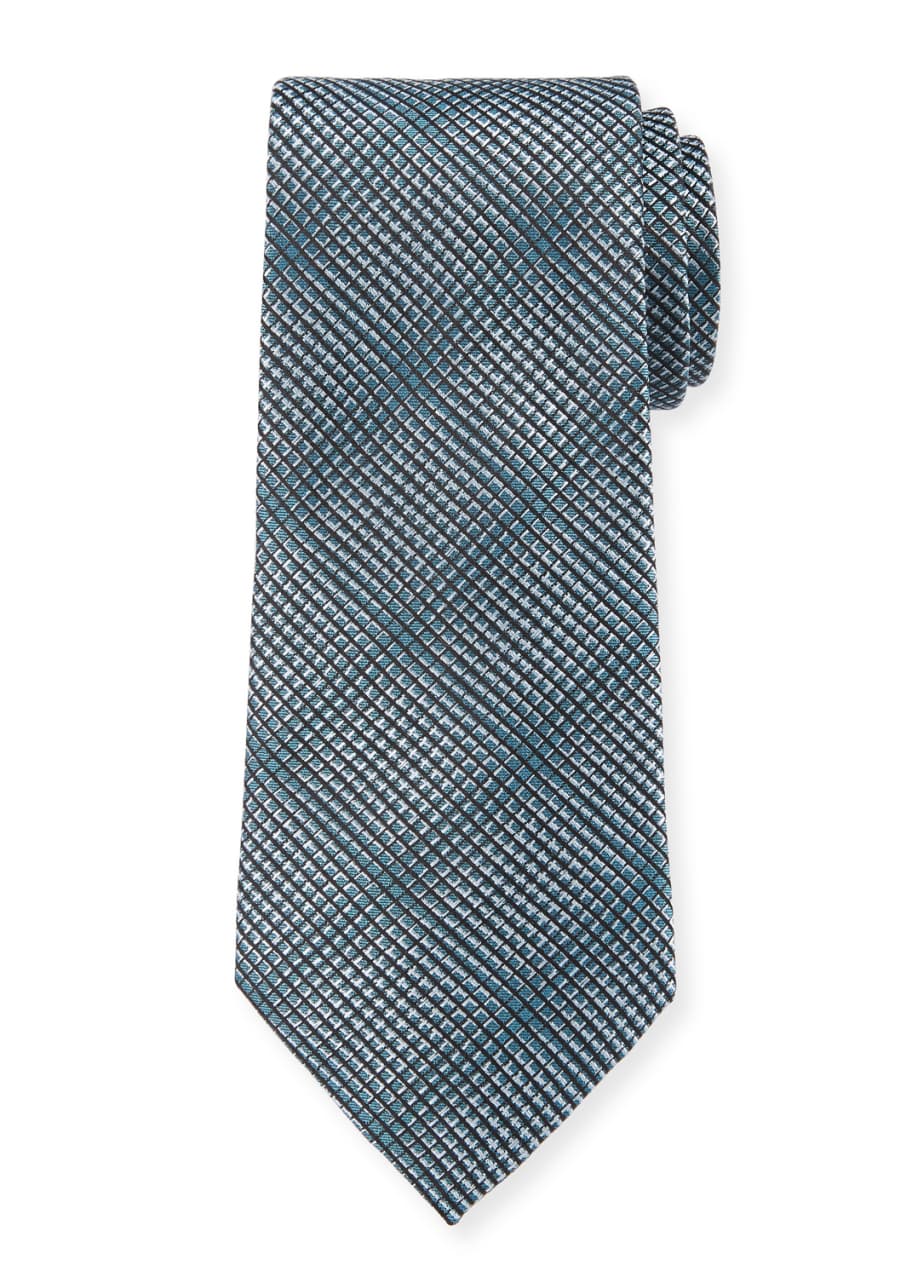 Image 1 of 1: Men's Textured Woven Jacquard Tie