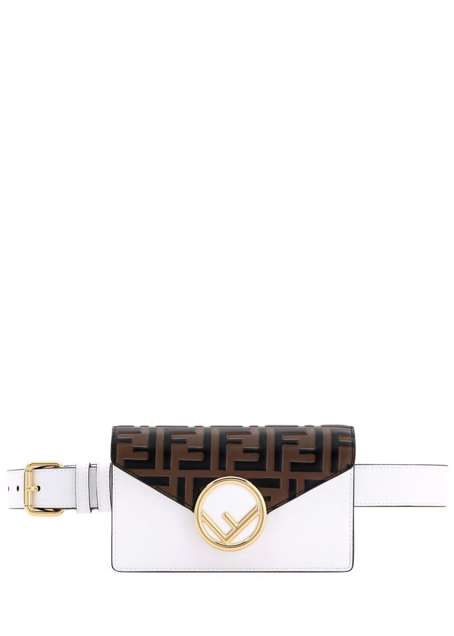 Fendi FF Embossed Calf Liberty Belt Bag Fanny Pack Bergdorf Goodman