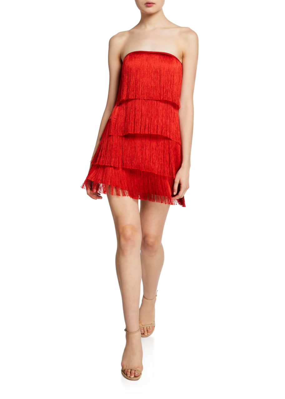 Alexis fringe dress clearance