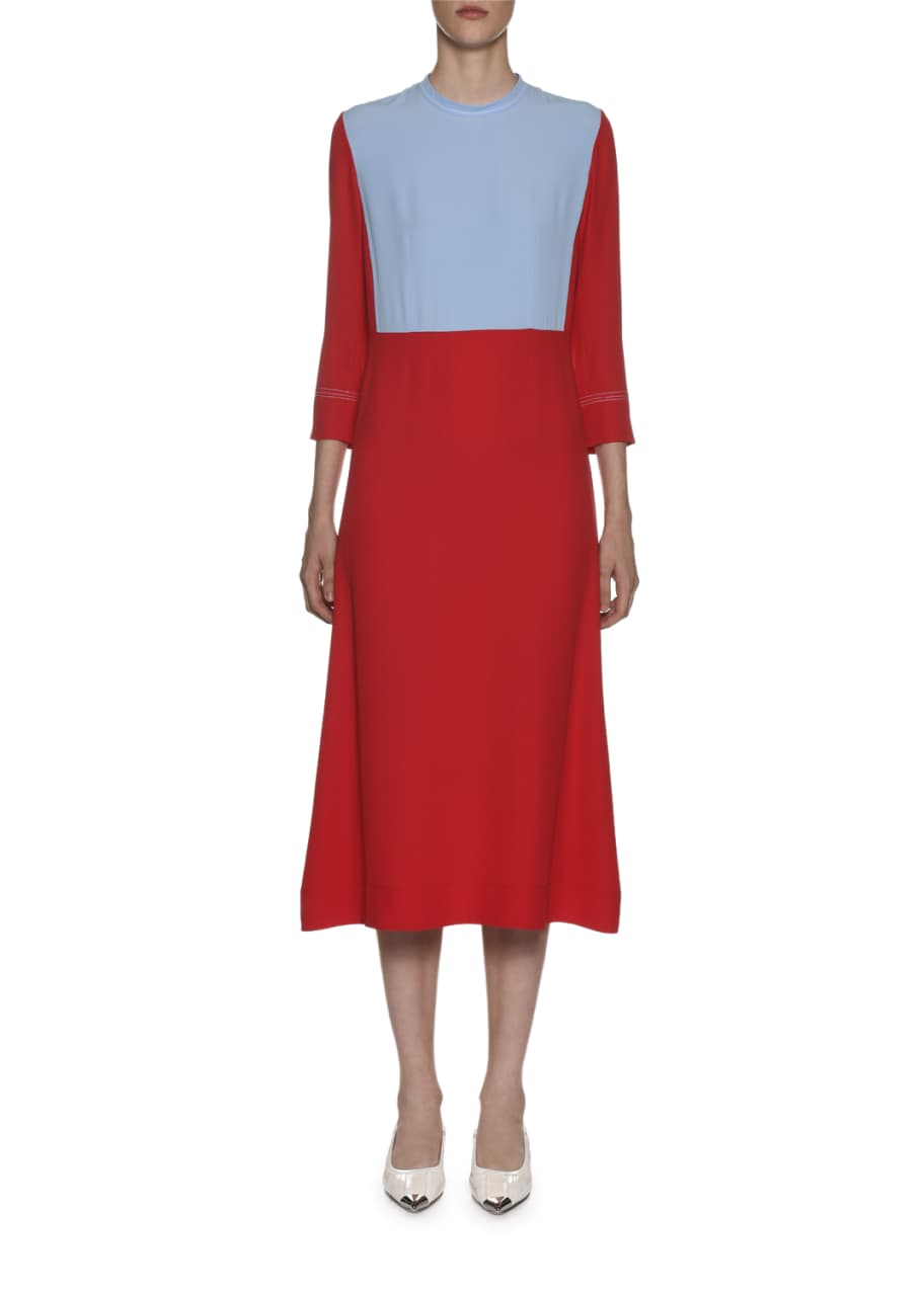 Marni color block dress clearance