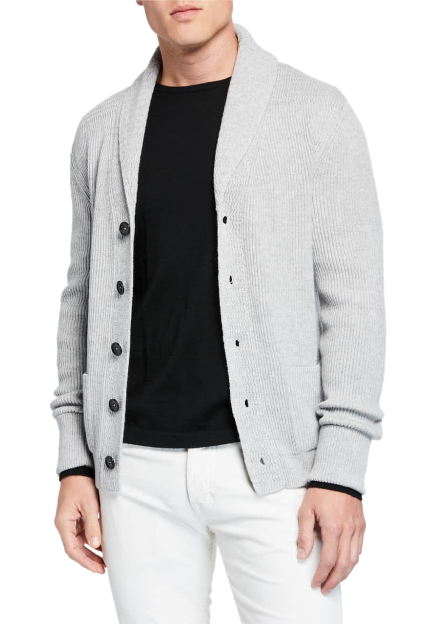 TOM FORD Men s 8 Gauge Pure Steve McQueen Cardigan Bergdorf Goodman