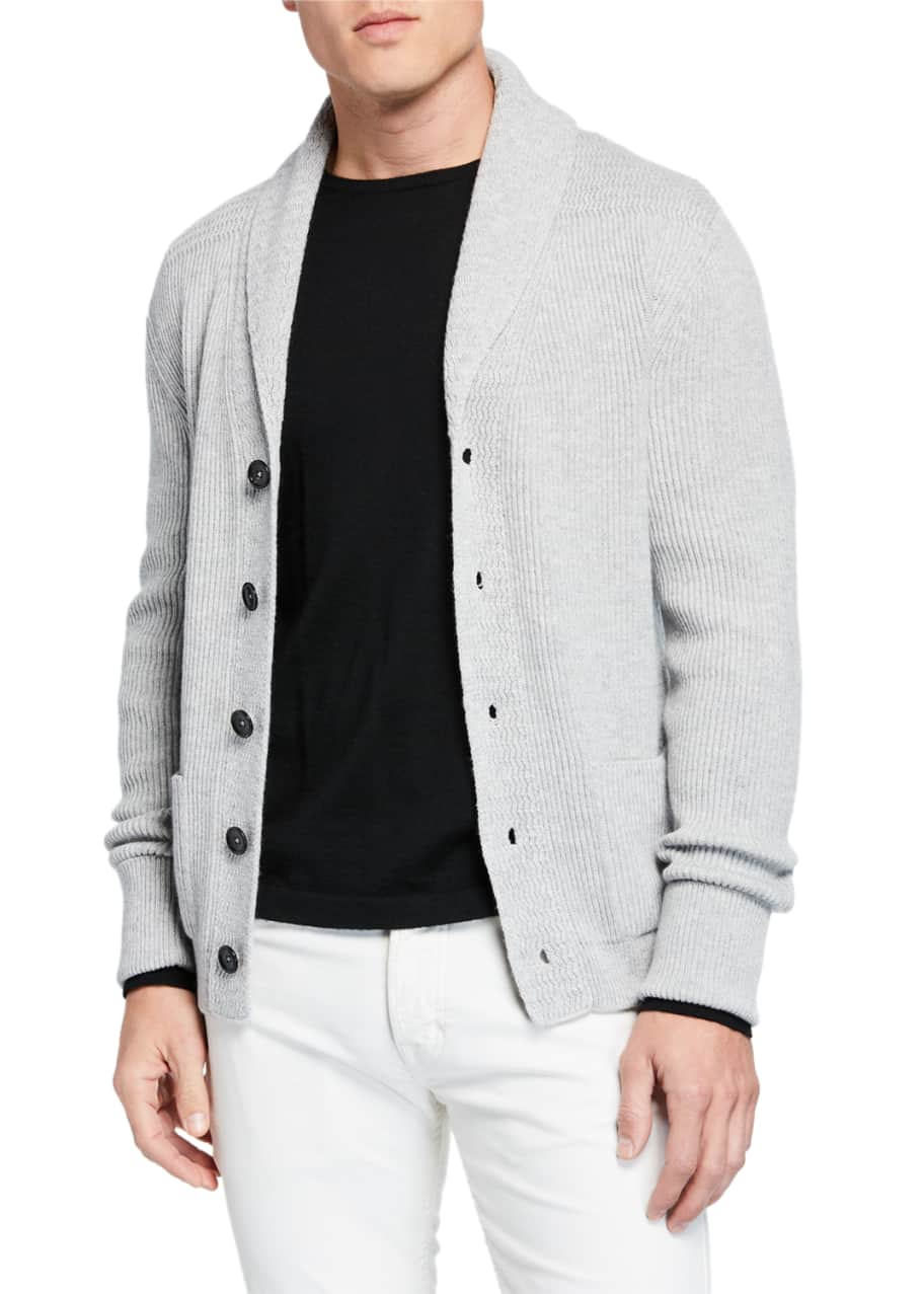 TOM FORD Men's 8 Gauge Pure Steve McQueen Cardigan - Bergdorf Goodman