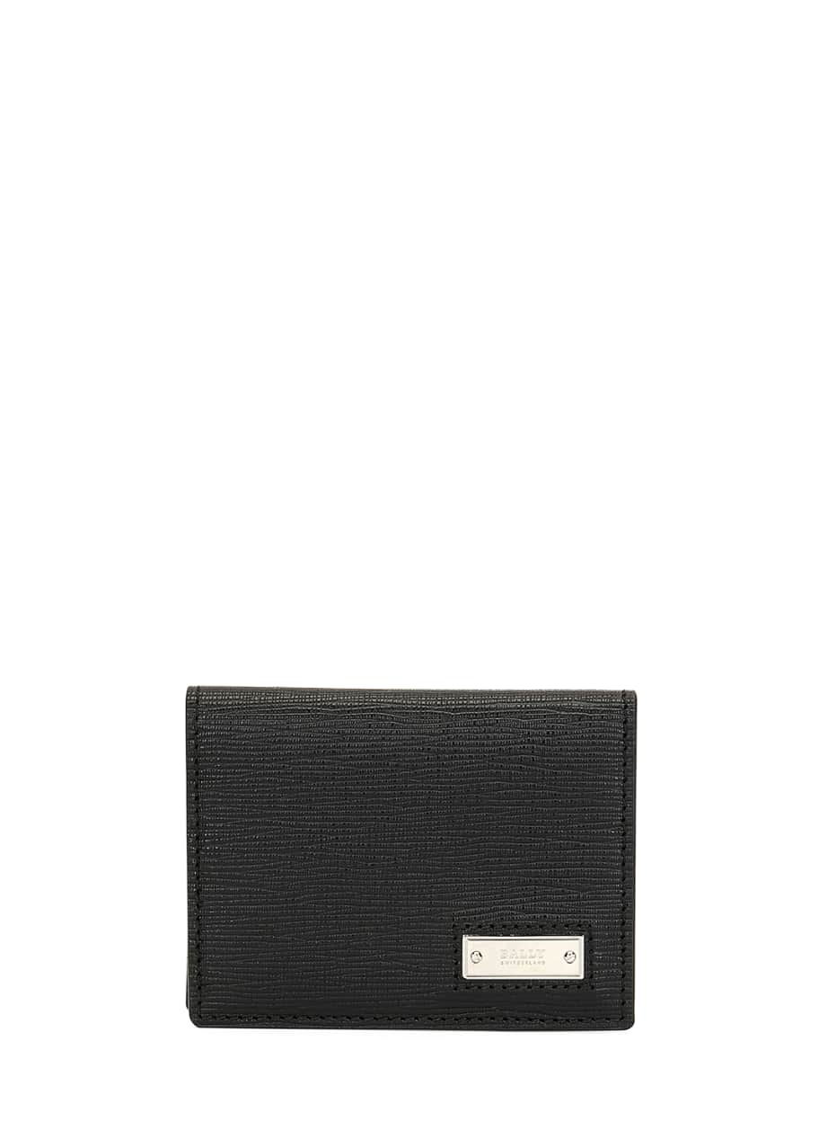 Bally Men's Balder Calf Leather Card Case - Bergdorf Goodman