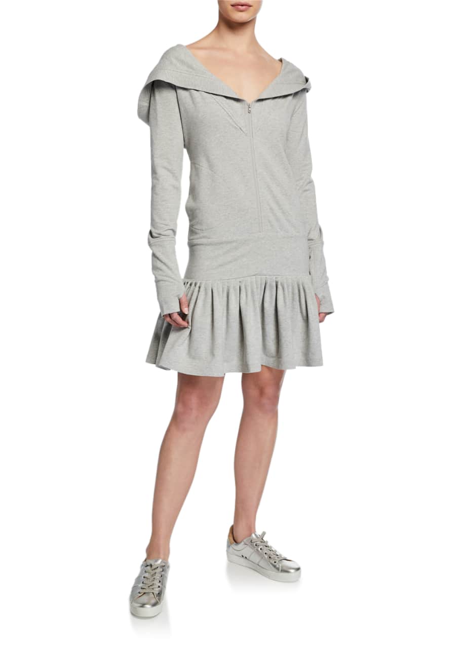Norma kamali hoodie top