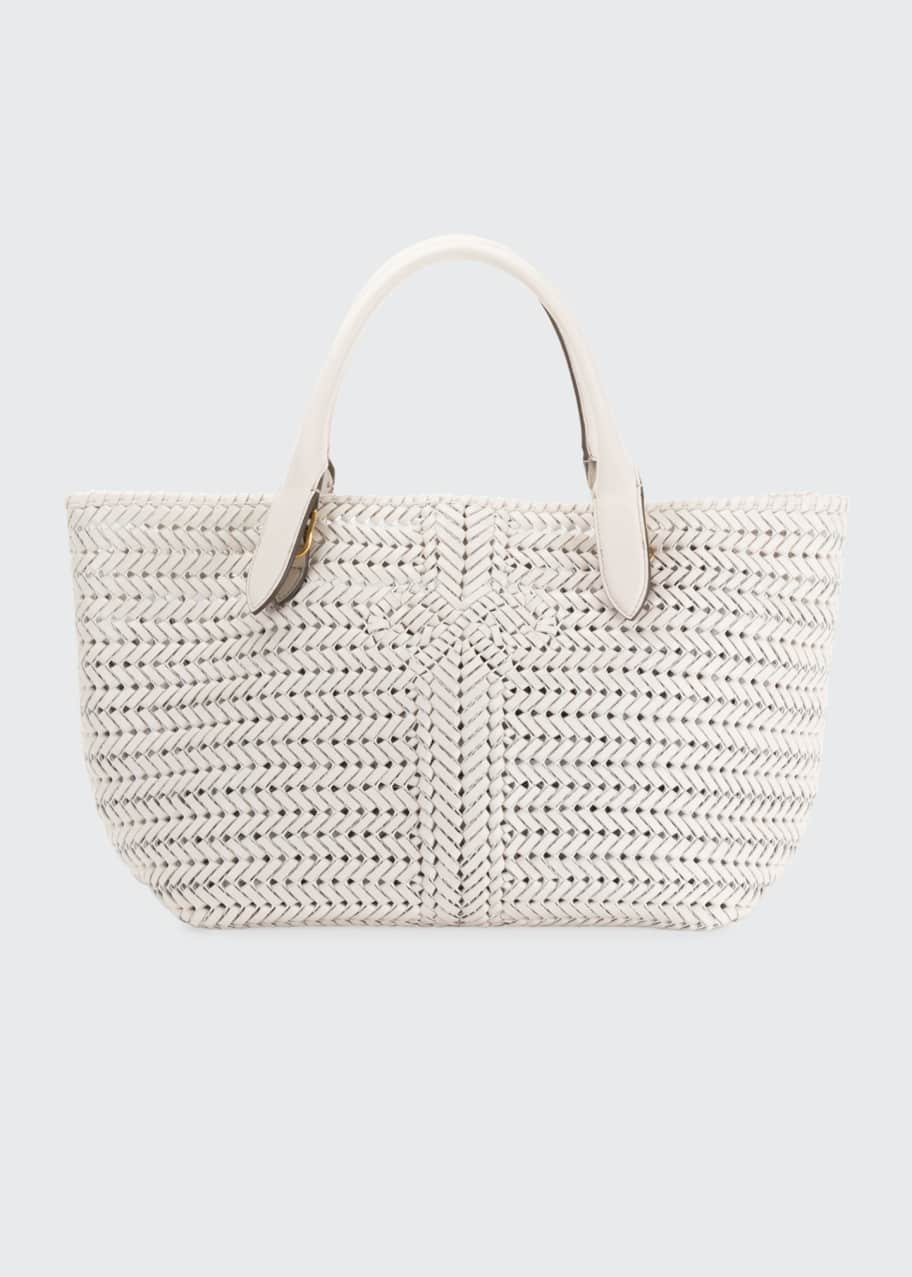 Anya Hindmarch The Neeson Large Woven Leather Tote Bag Bergdorf Goodman