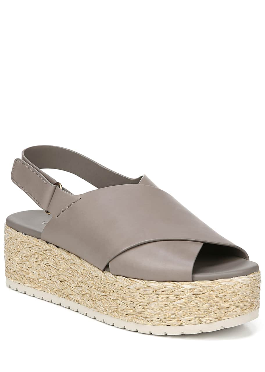 vince saxon espadrille platform sneaker