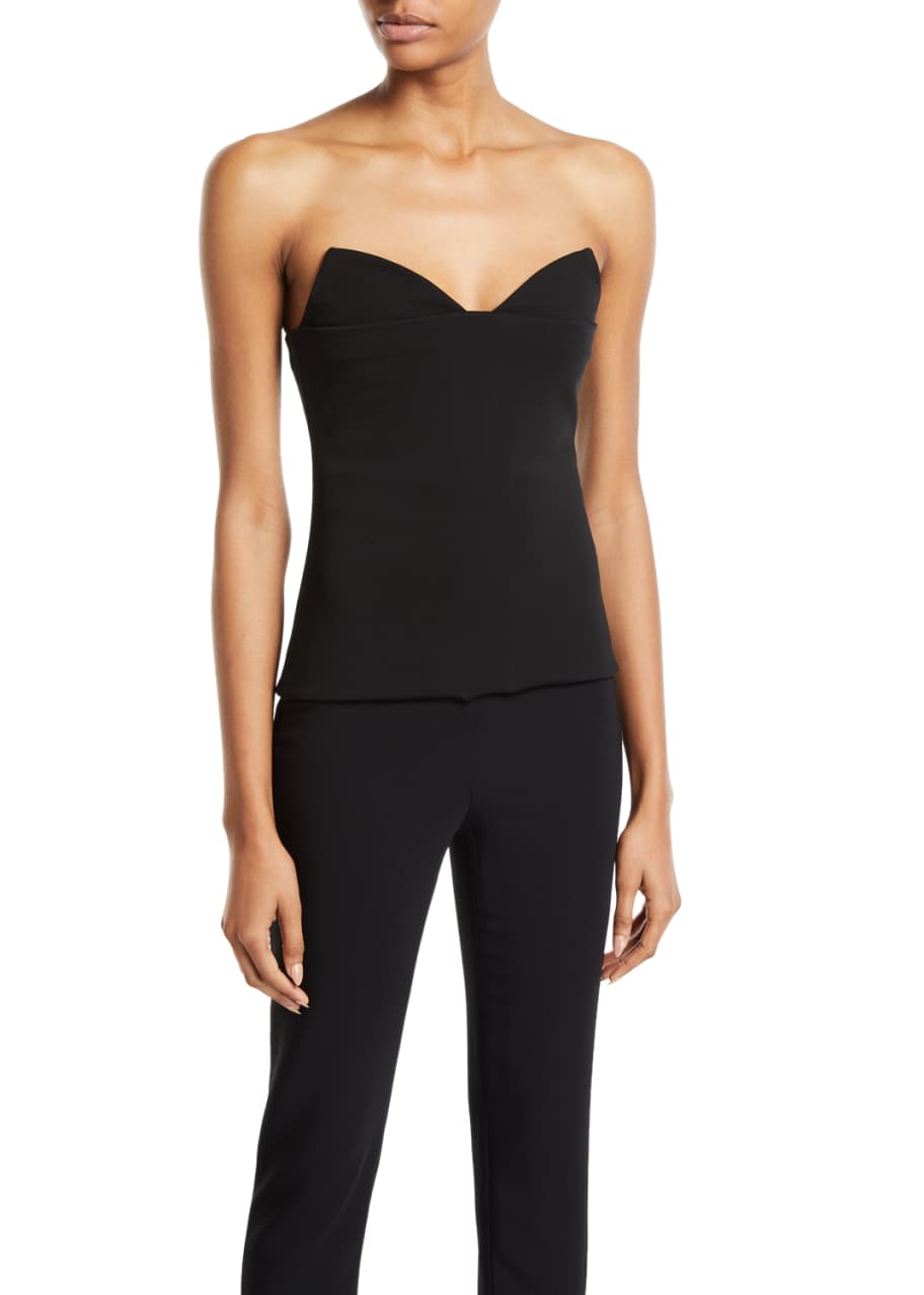 Strapless bustier top on sale