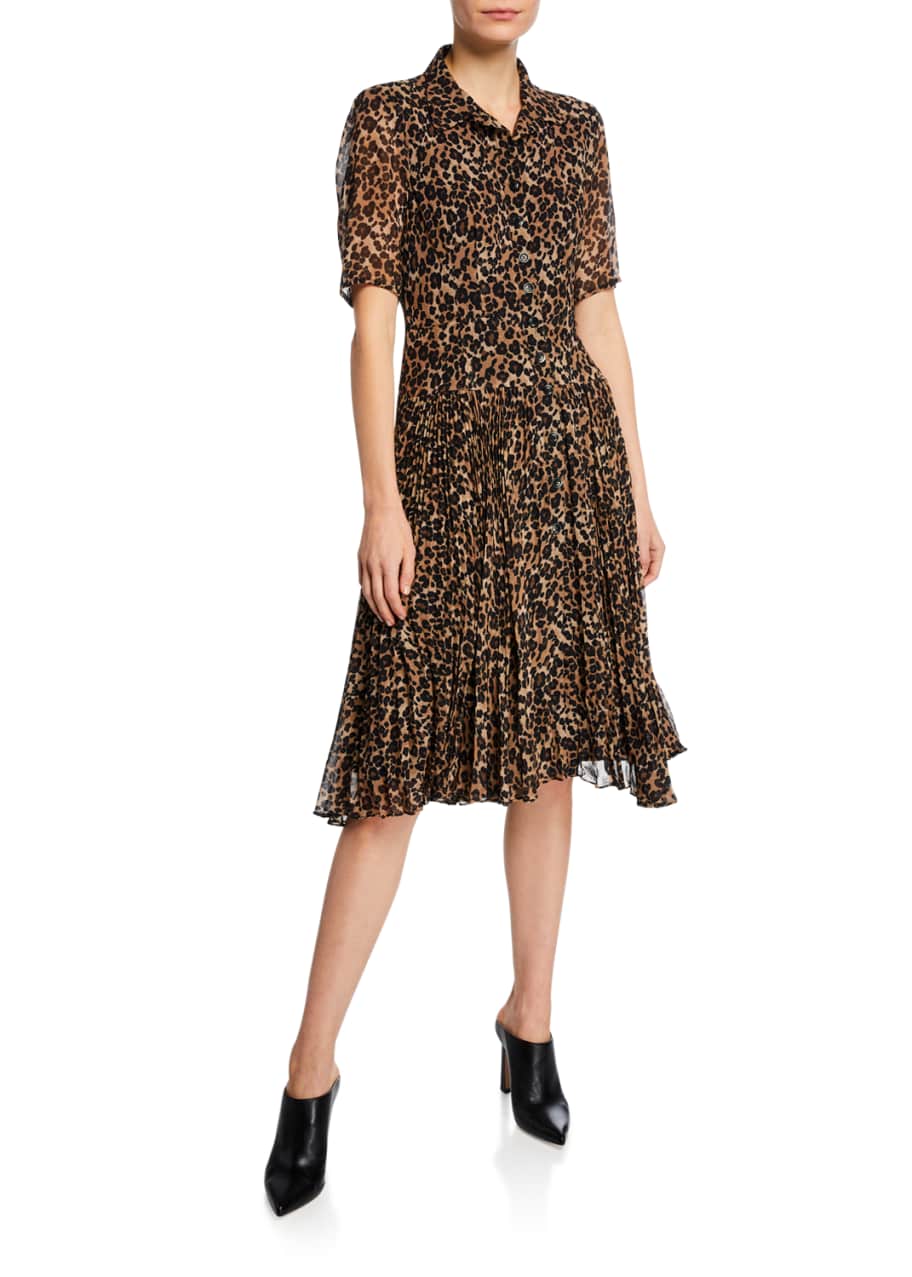 Nanette lepore shop leopard dress