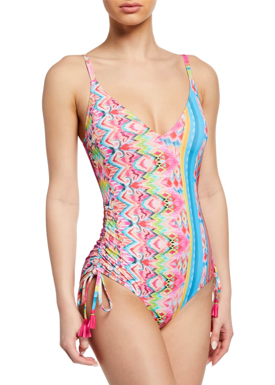 Image 1 of 1: Francesca Printed One-Piece Swimsuit