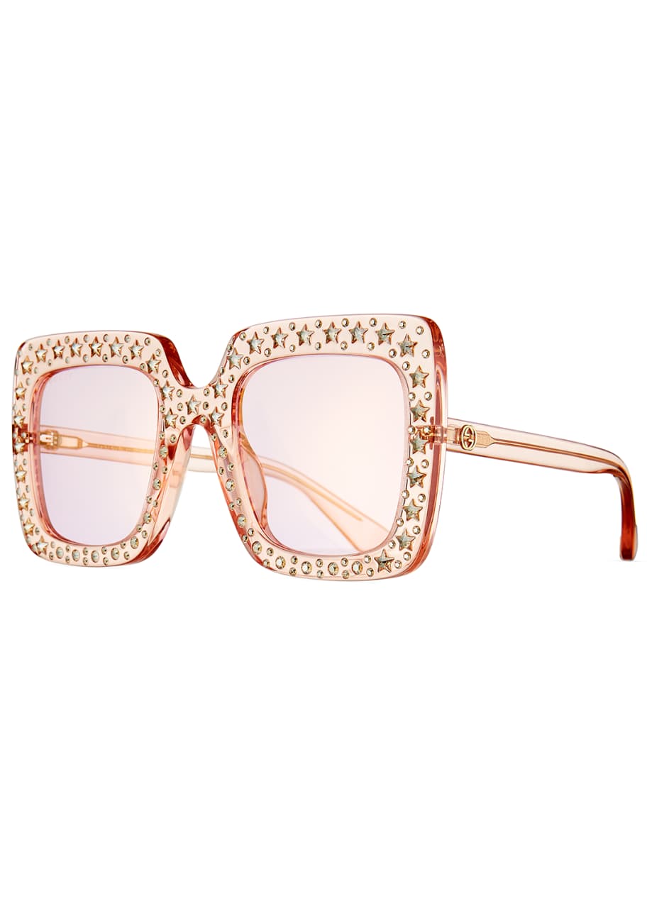 Gucci star glasses top