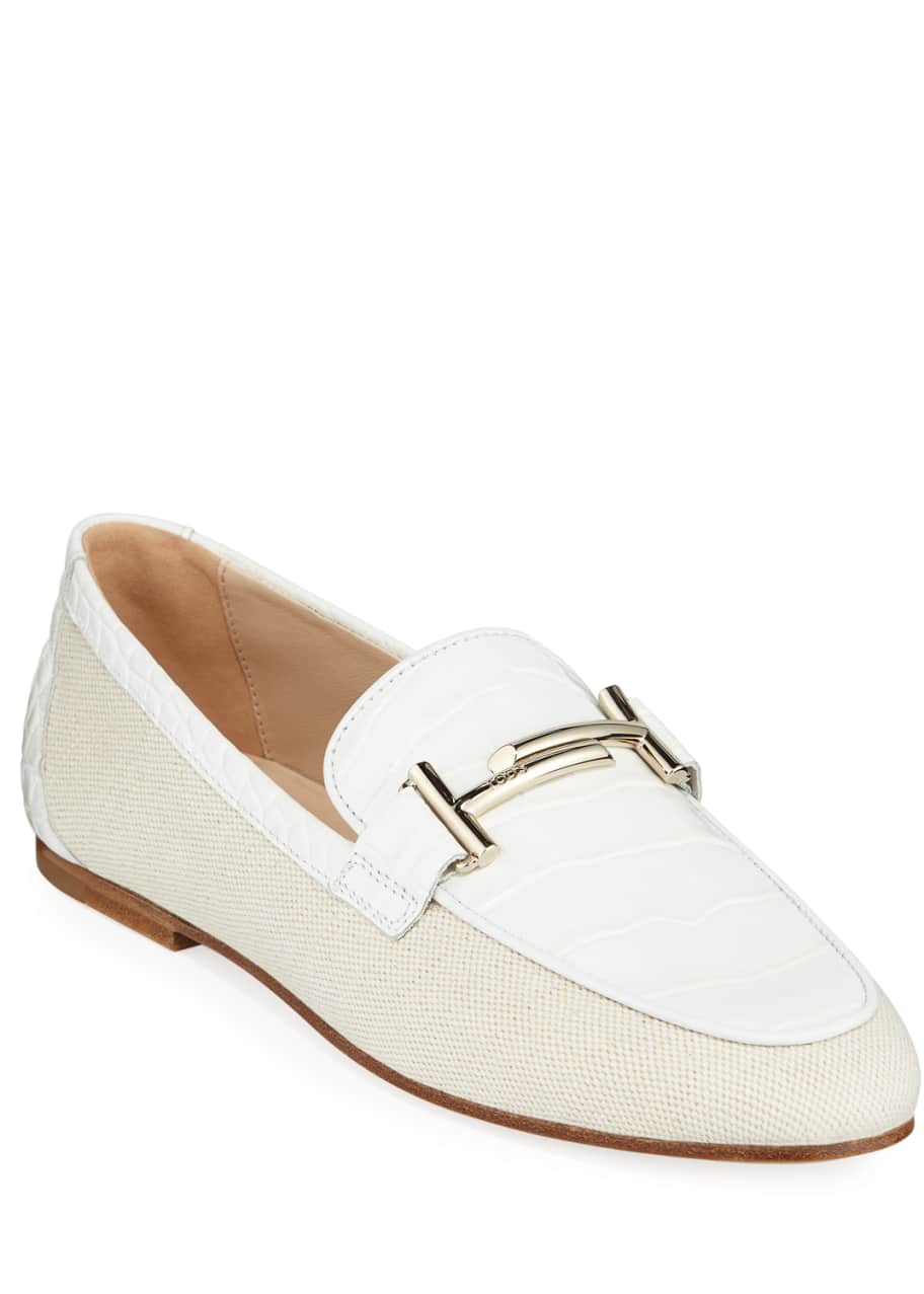 Tod's double t discount loafers