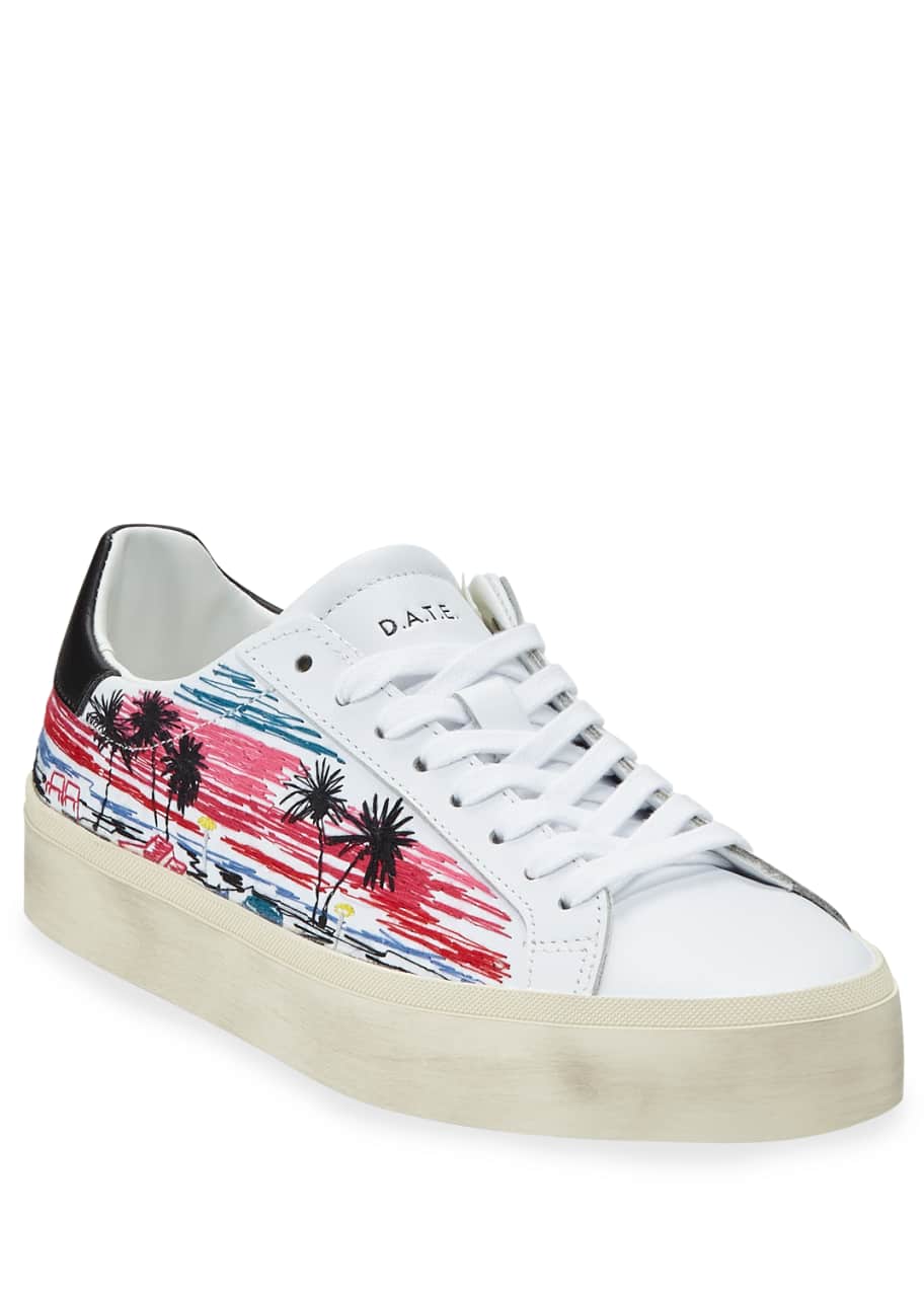 Image 1 of 1: Hill Double Printed Sneakers