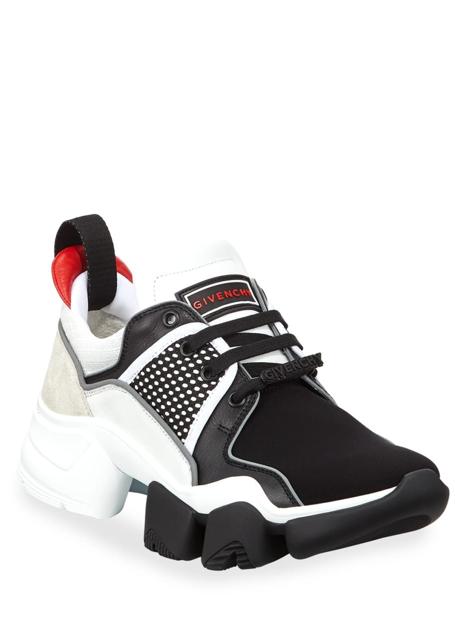 Givenchy Men's Mismatched Jaw Running Sneakers - Bergdorf Goodman