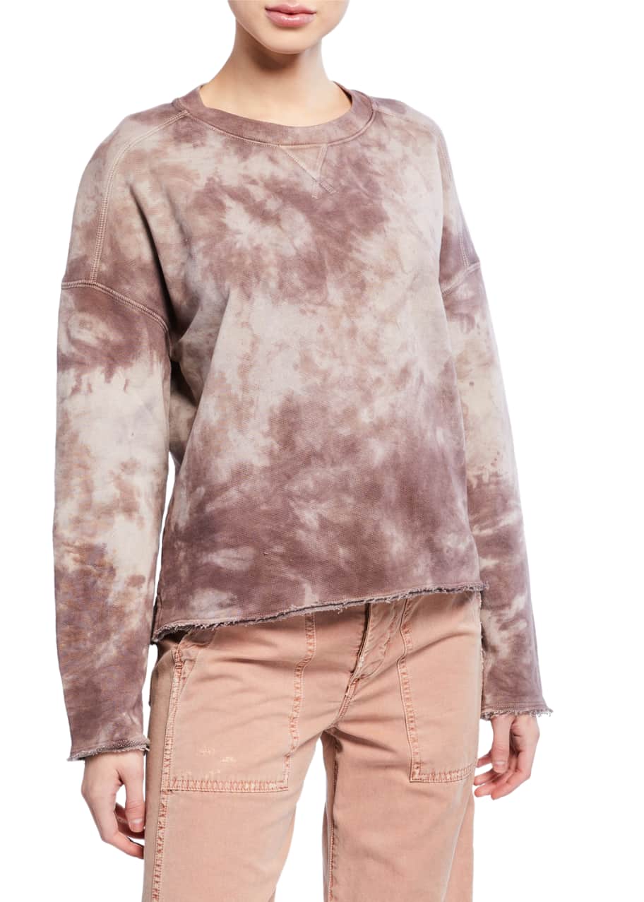 Atm tie dye sweatshirt Clearance