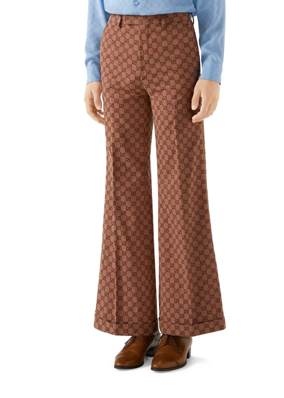 Gucci wide outlet leg pants