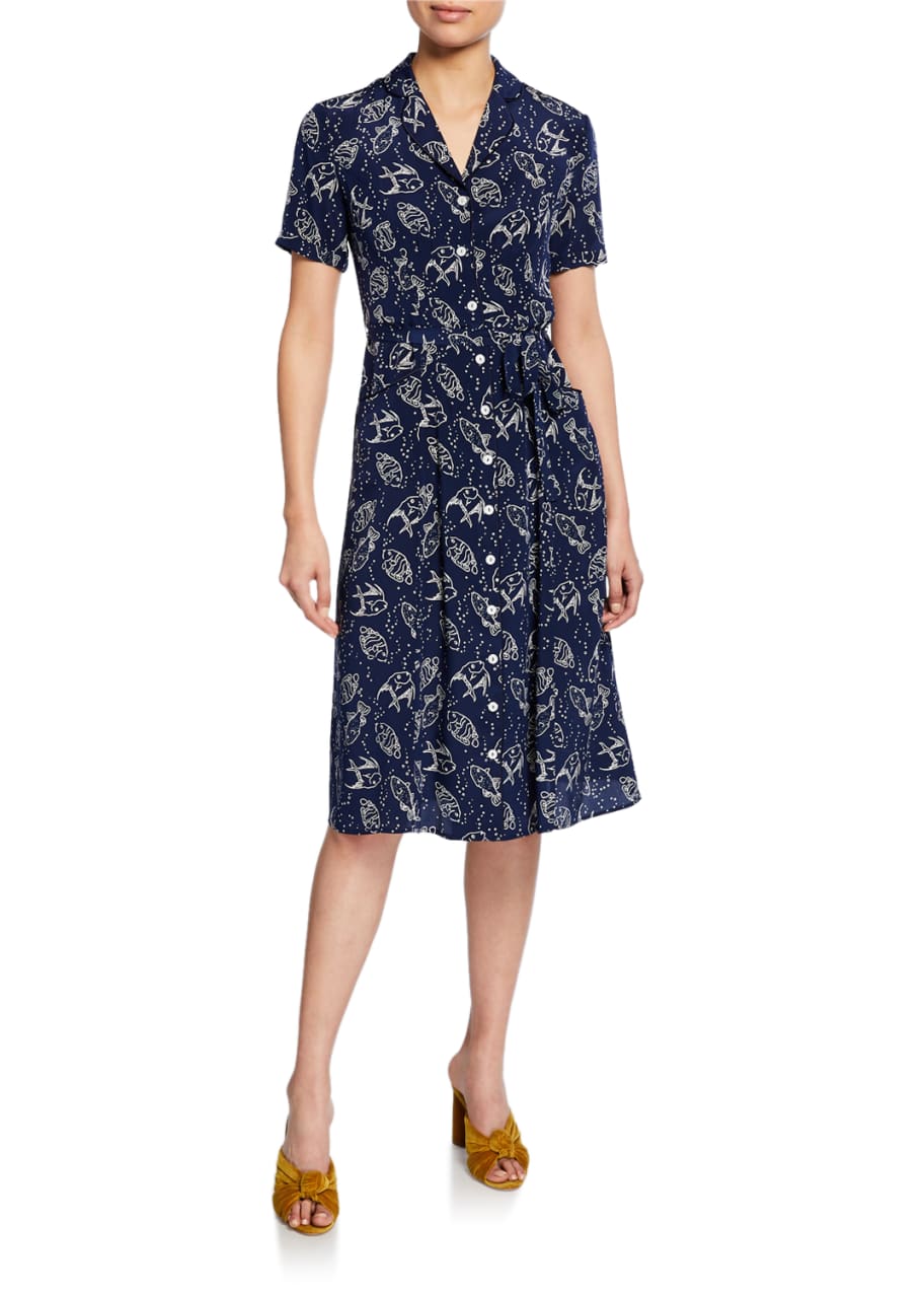Button down pajama dress hotsell