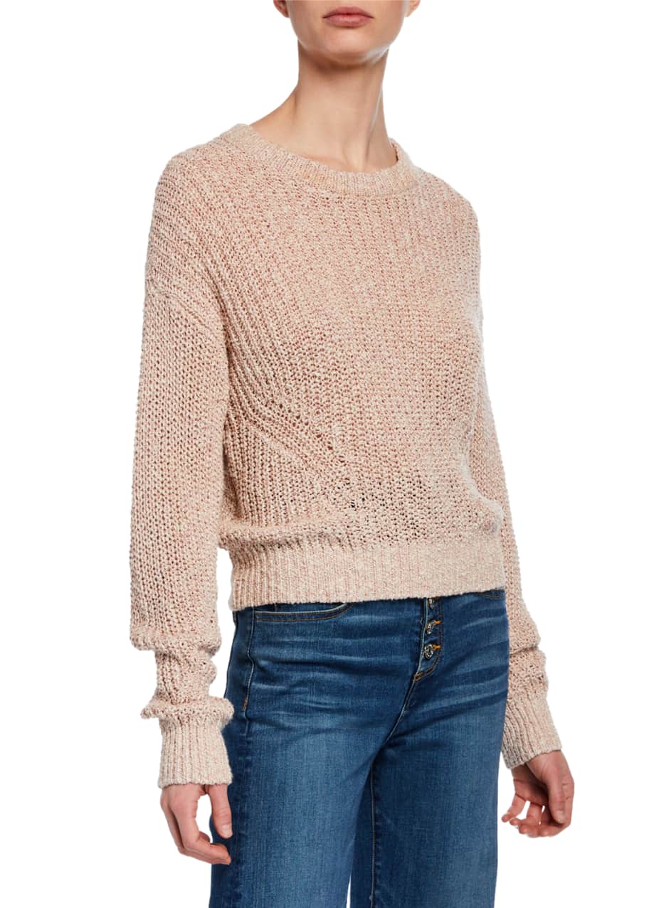 Image 1 of 1: Leah Crewneck Pullover Sweater