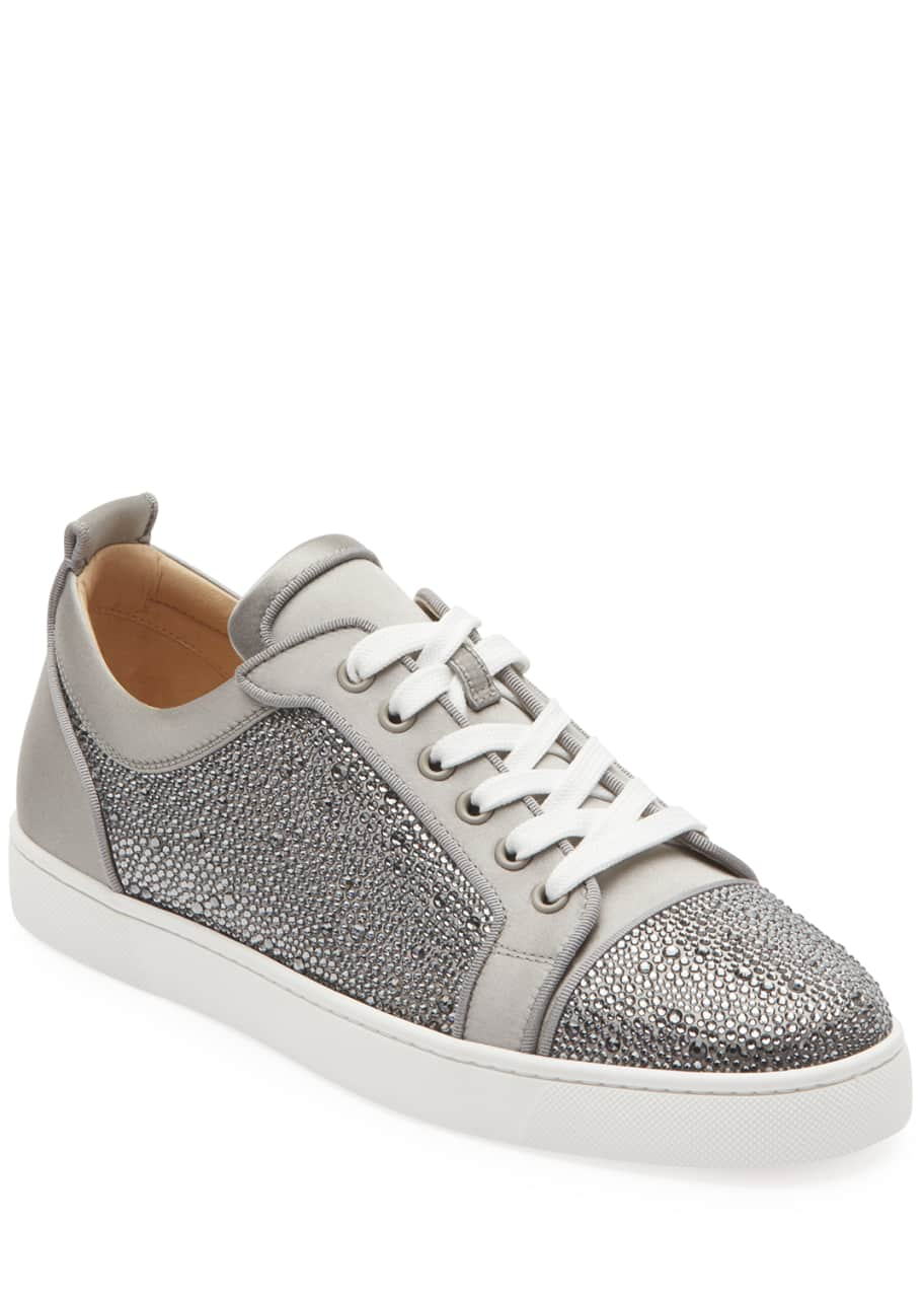 Christian Louboutin Men's Louis Junior Low-Top Sneakers - Bergdorf Goodman