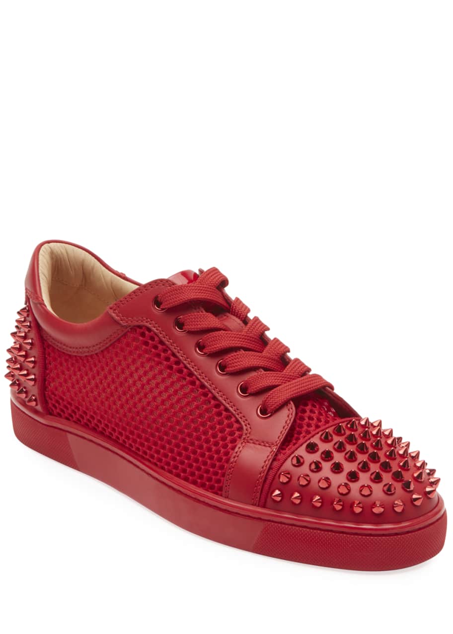 Fashion Sneaker Christian Louboutin Mens Shoes - Low Top Color Leather Toe  Red - Aliexpress