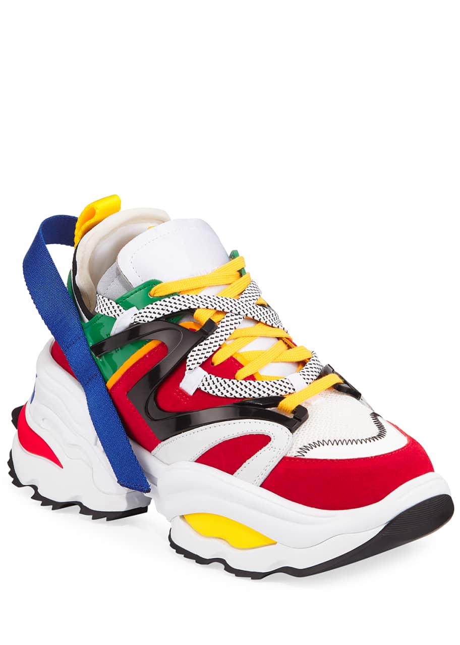 Dsquared2 Men's Giant Colorblock Lace-Up Sneakers - Bergdorf Goodman