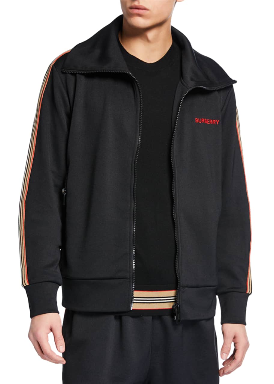 Burberry track jacket clearance
