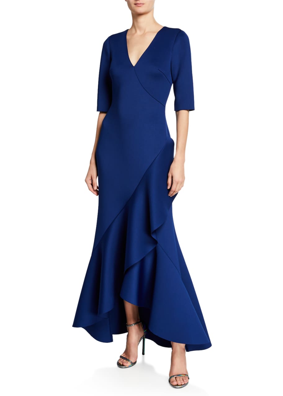 High low scuba dress sales