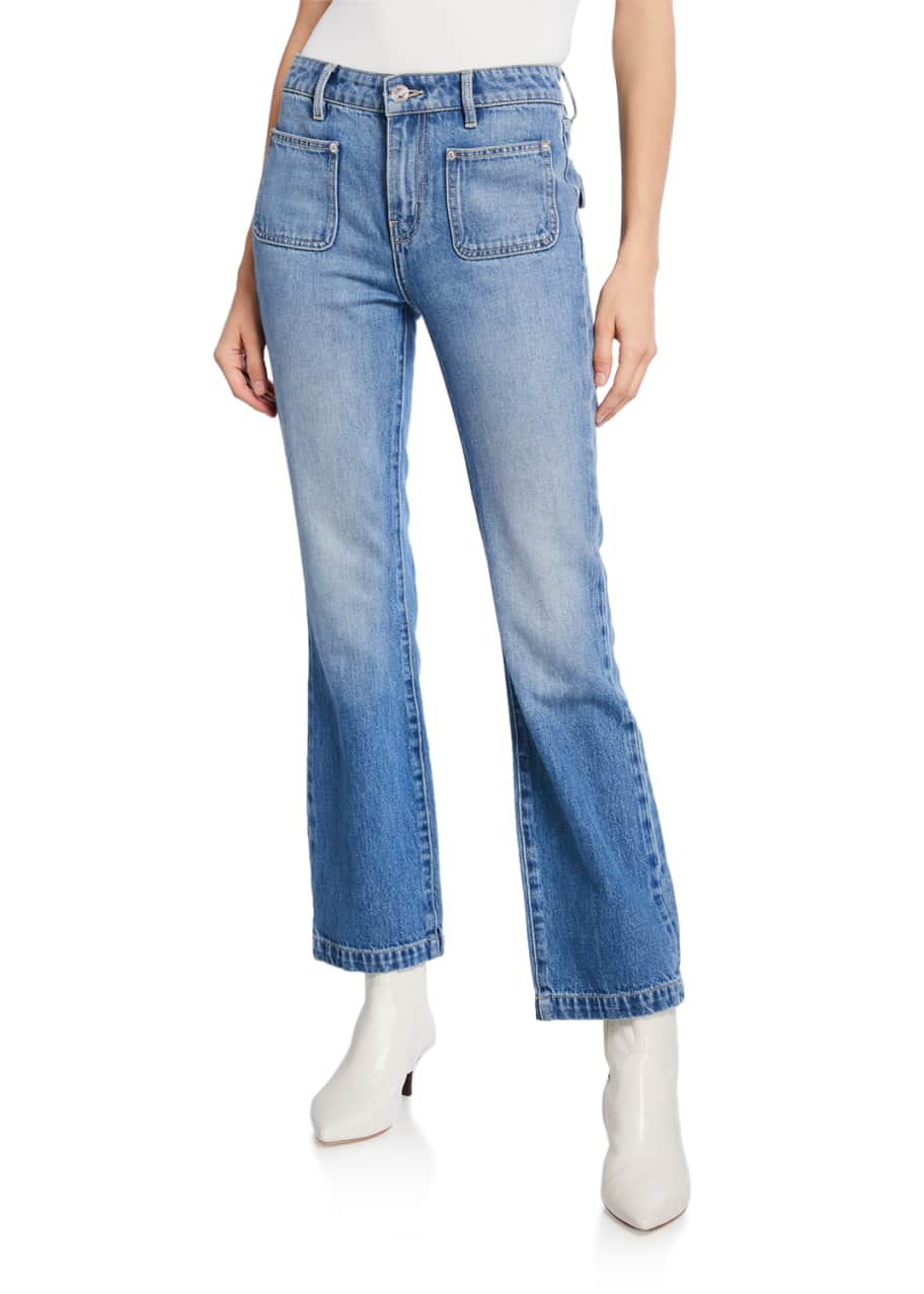 Current/Elliott The Cropped Boot Jeans - Bergdorf Goodman