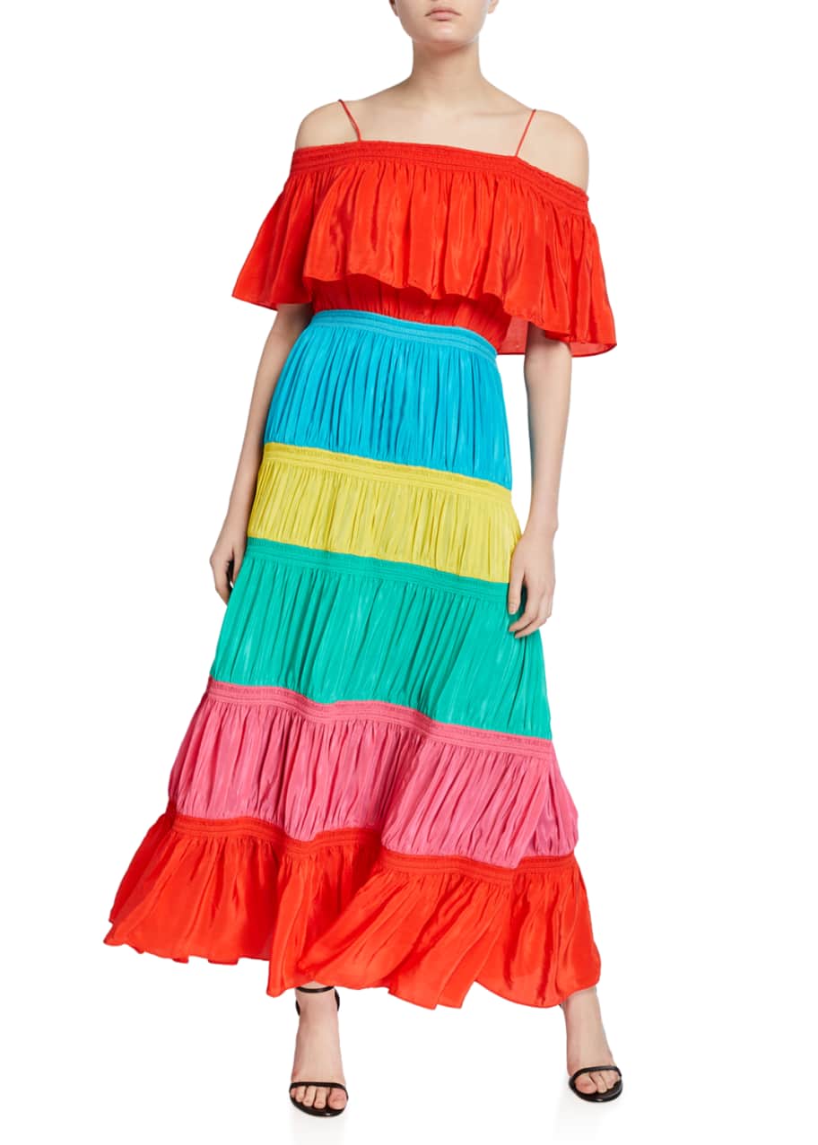 Alice and olivia cold shoulder sales dress