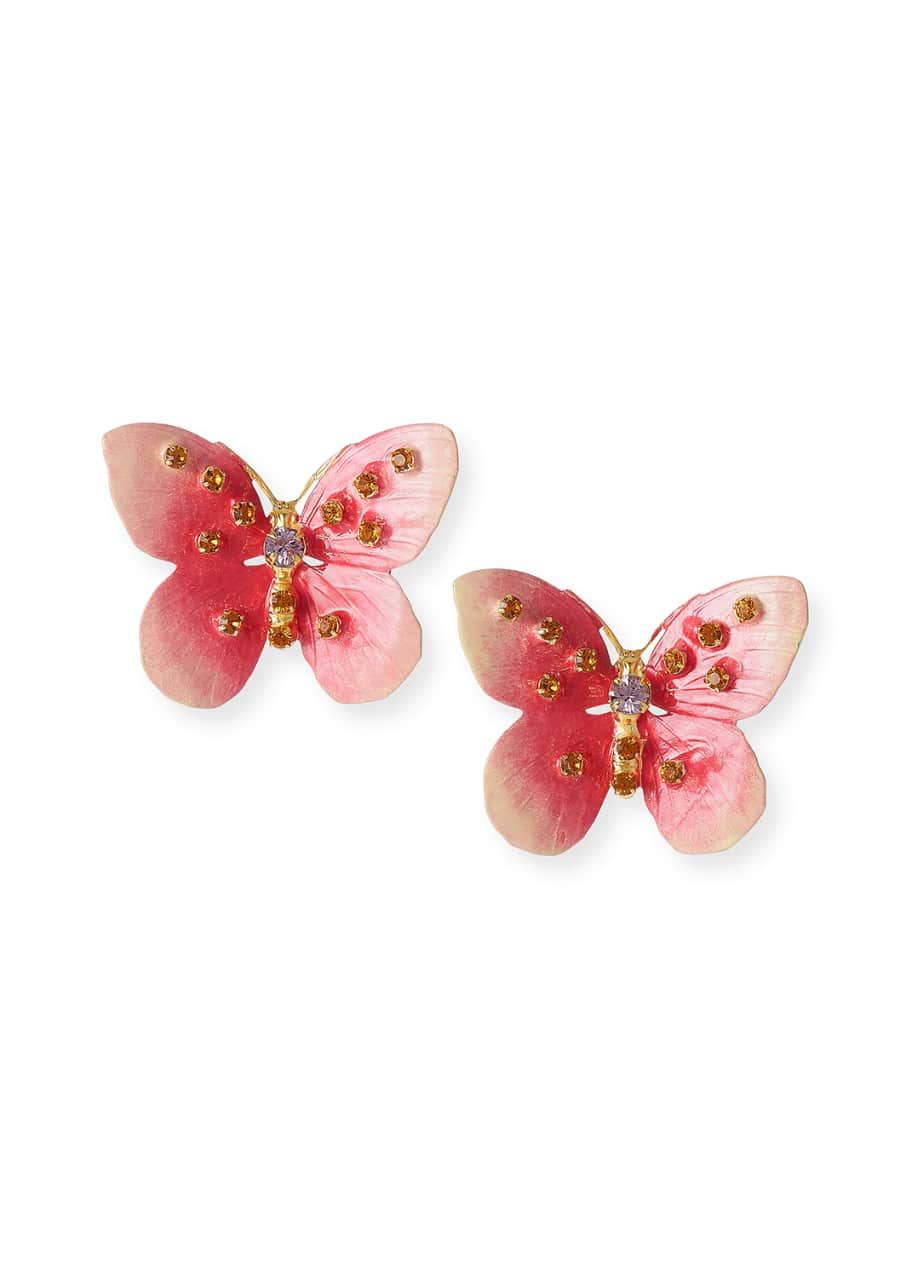 Image 1 of 1: Chrysalis Butterfly Earrings