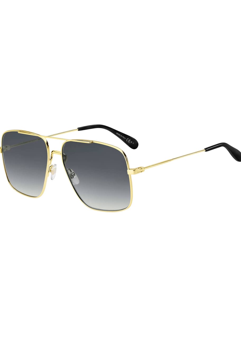 Givenchy Men's Metal Aviator Sunglasses - Bergdorf Goodman