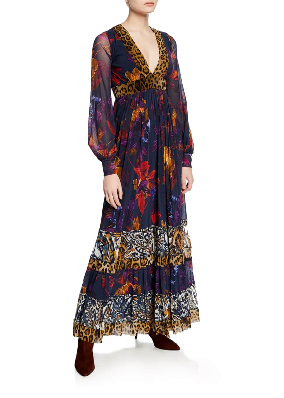 Fuzzi maxi deals dress