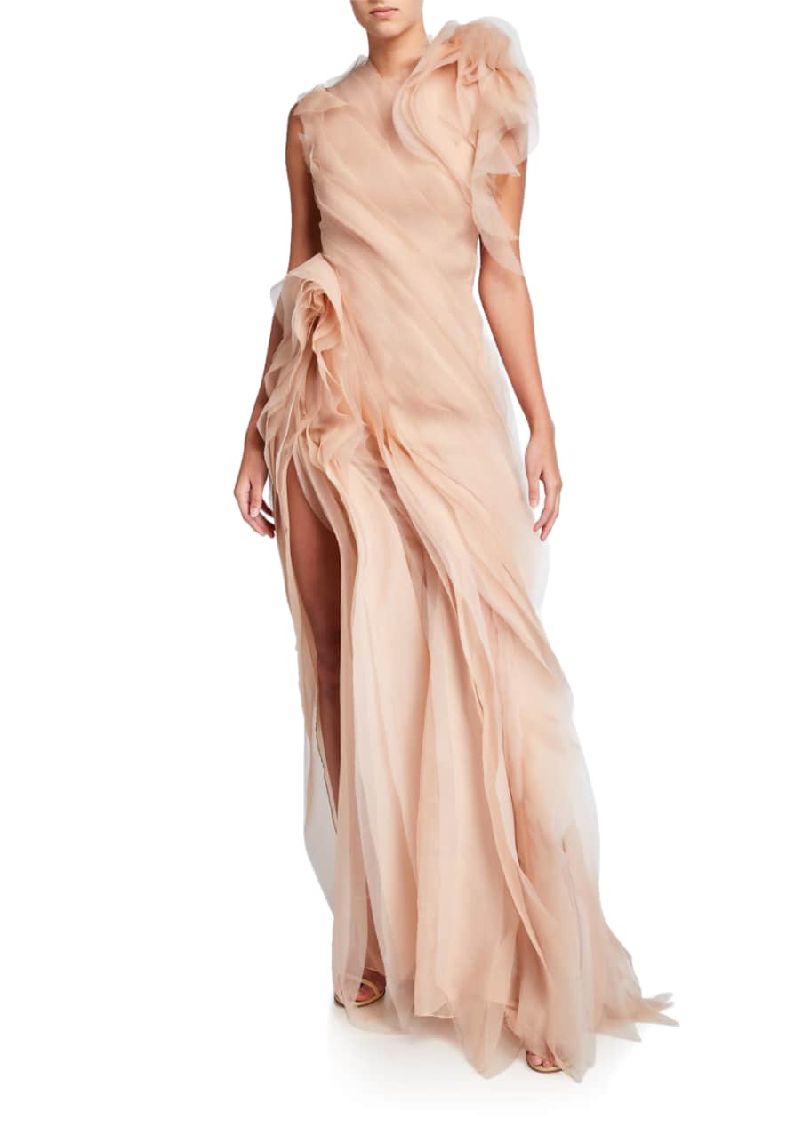 Jason Wu Collection Crinkled Organza ...