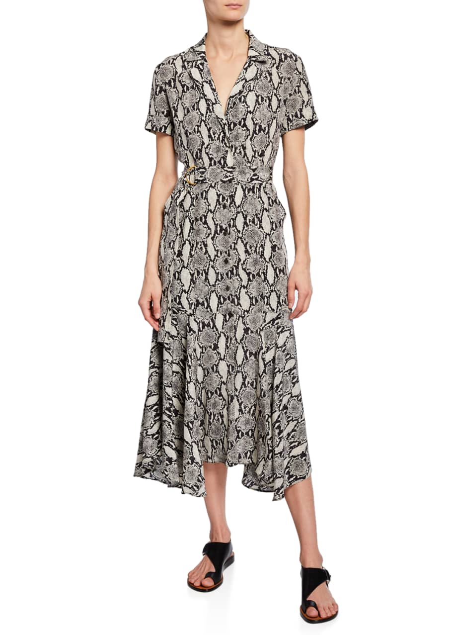 Alc snake print dress outlet