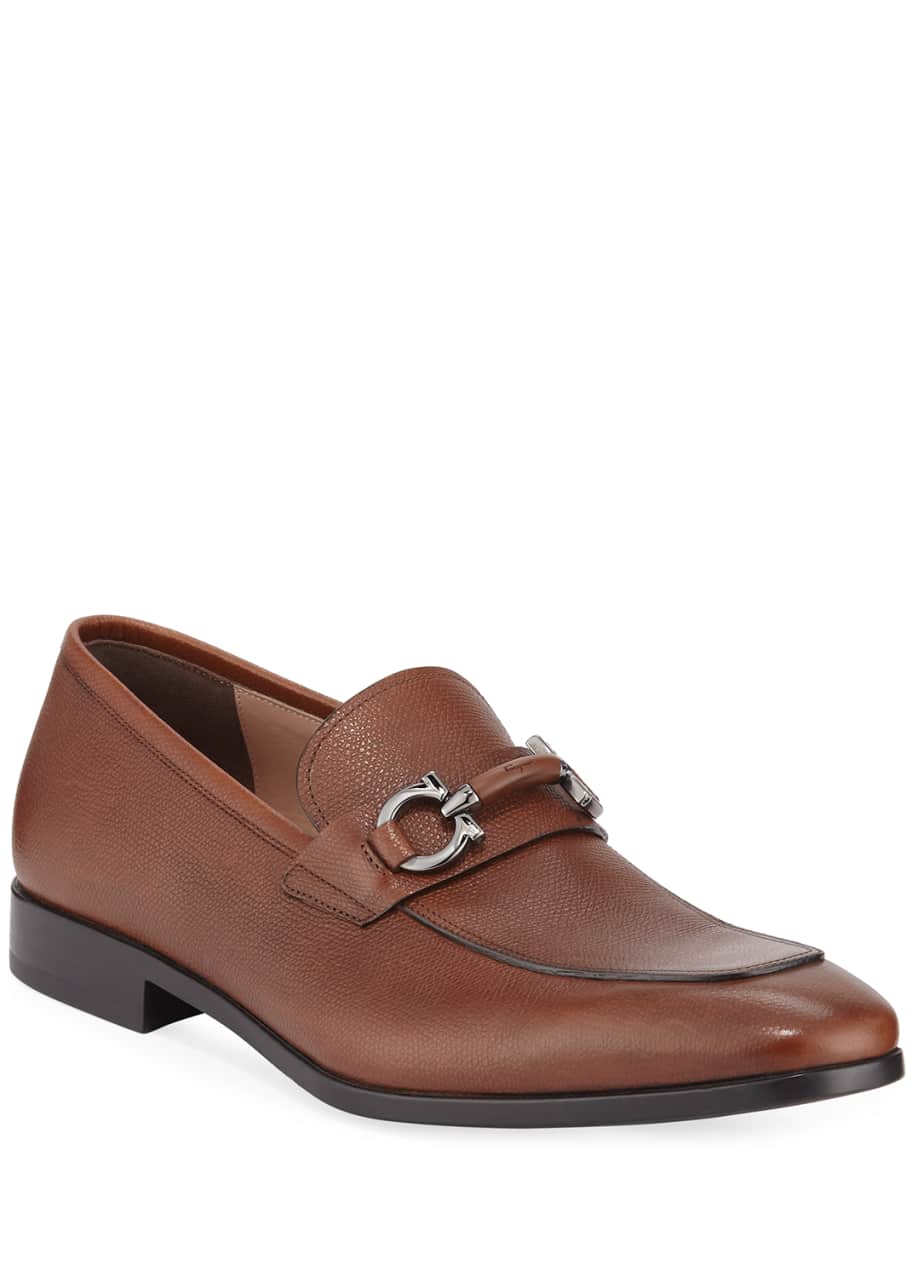 Image 1 of 1: Men's Benford Leather Bit Loafers
