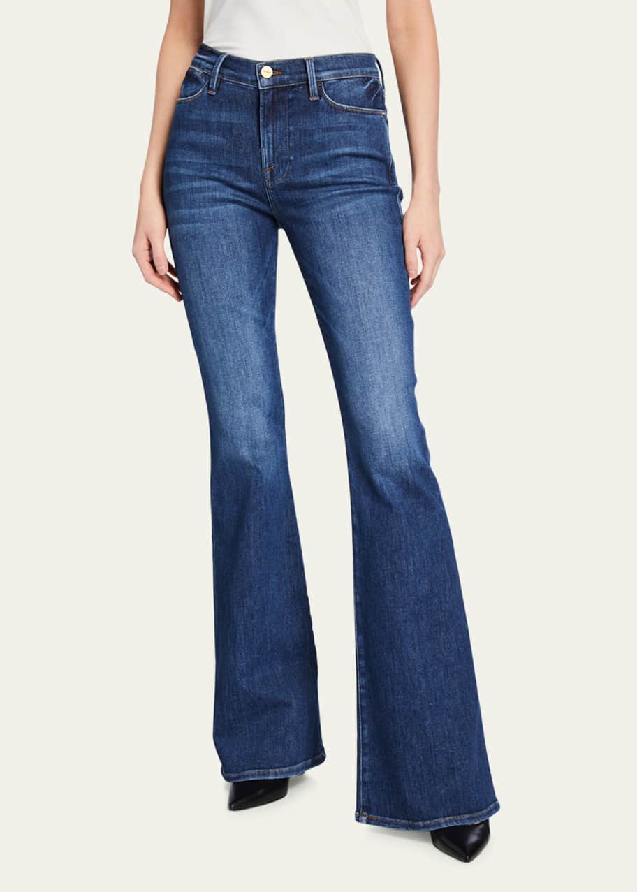 FRAME Le High Flare Jeans Bergdorf Goodman