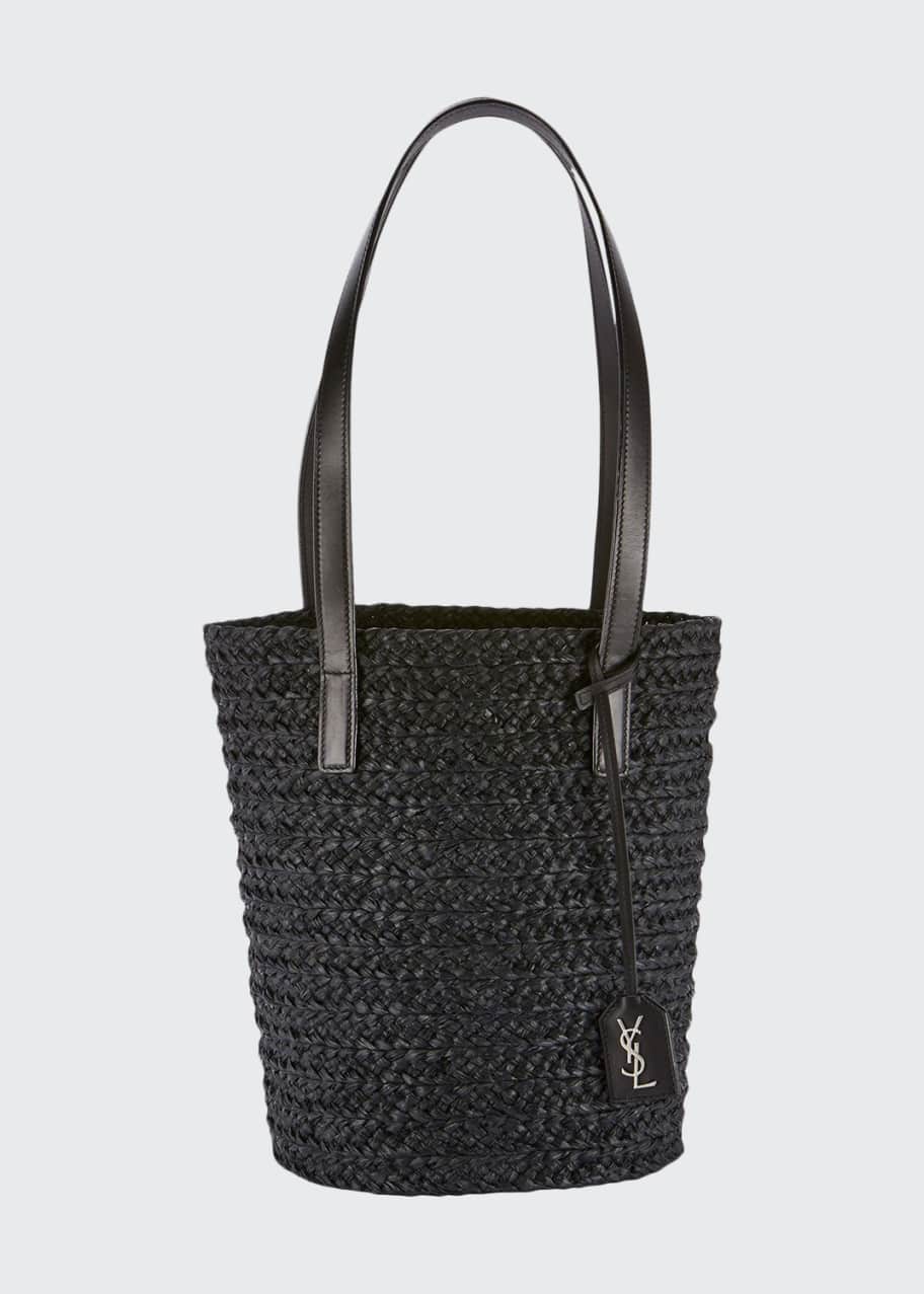 ysl rattan tote