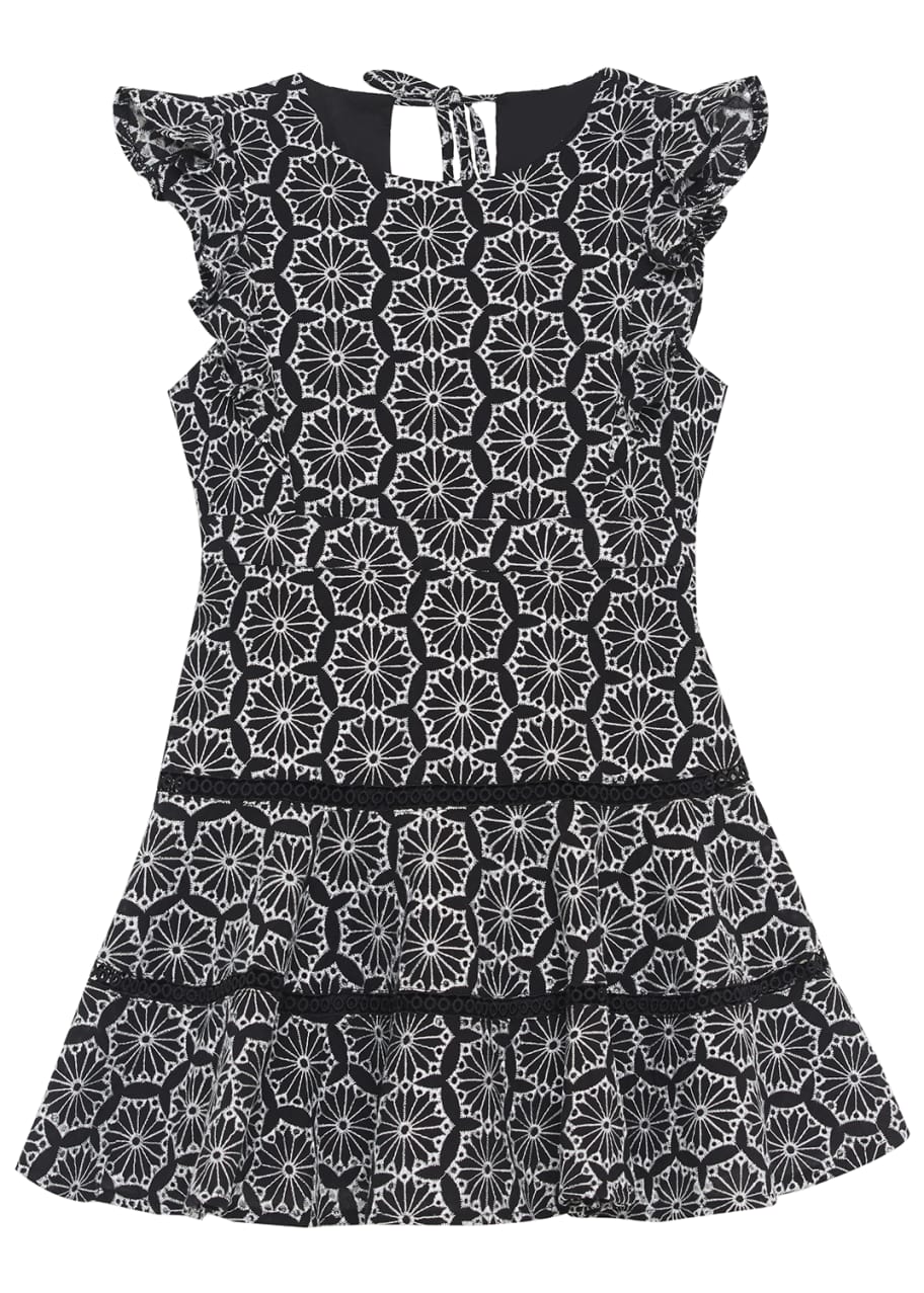 Sierra Lace Frill Dress Size 8 16