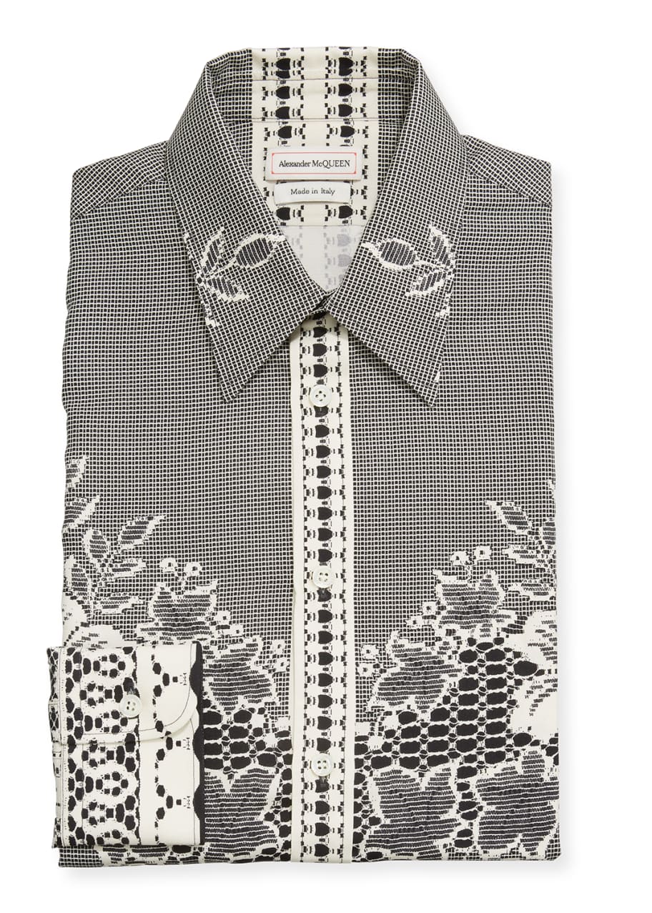 Alexander mcqueen mens dress clearance shirt
