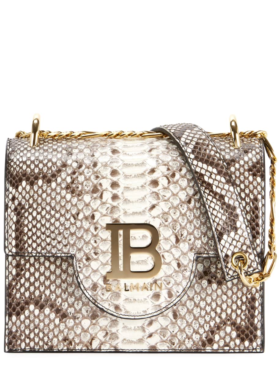 Balmain Python Wallet On Chain Bag - Bergdorf Goodman