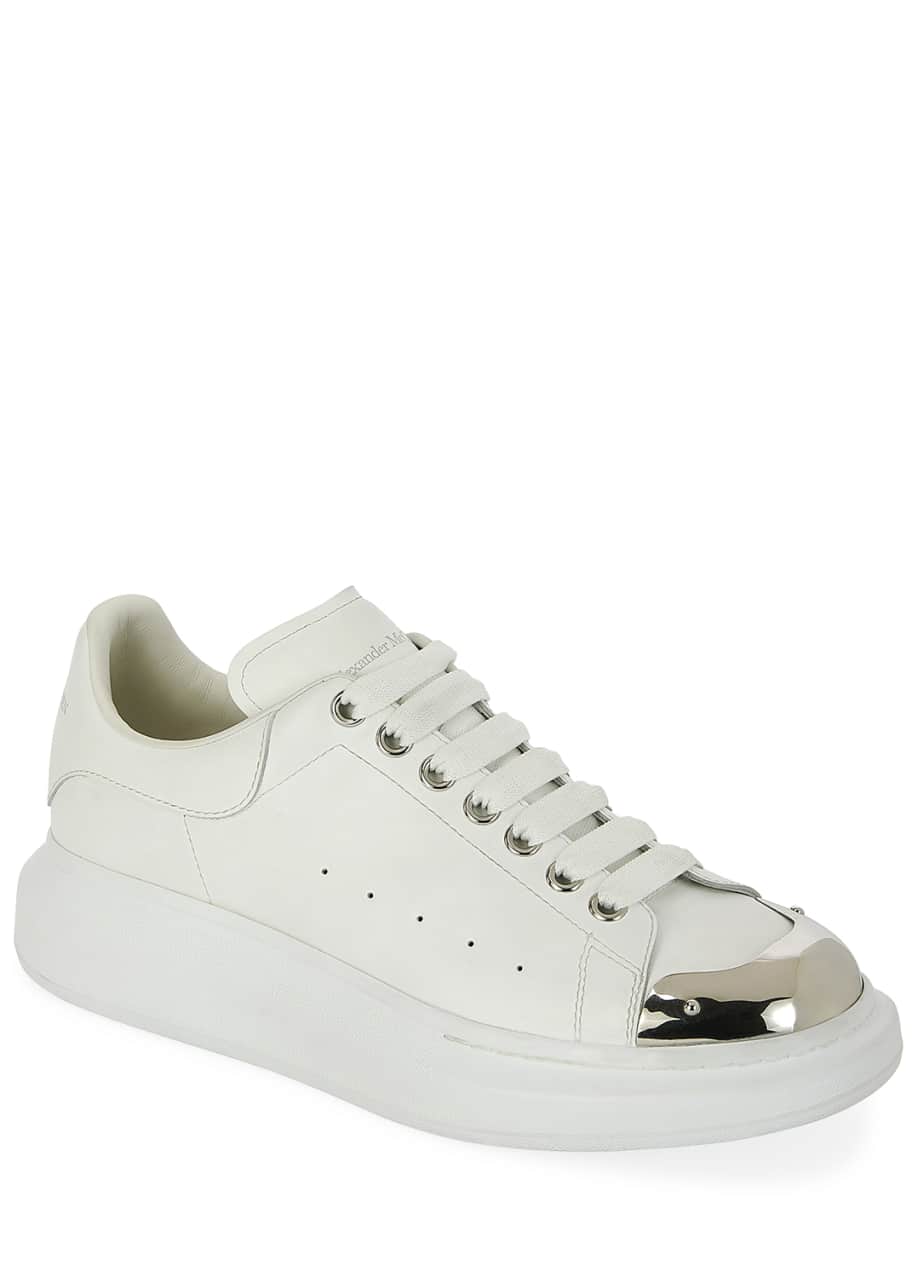 Alexander mcqueen metallic sneakers sale