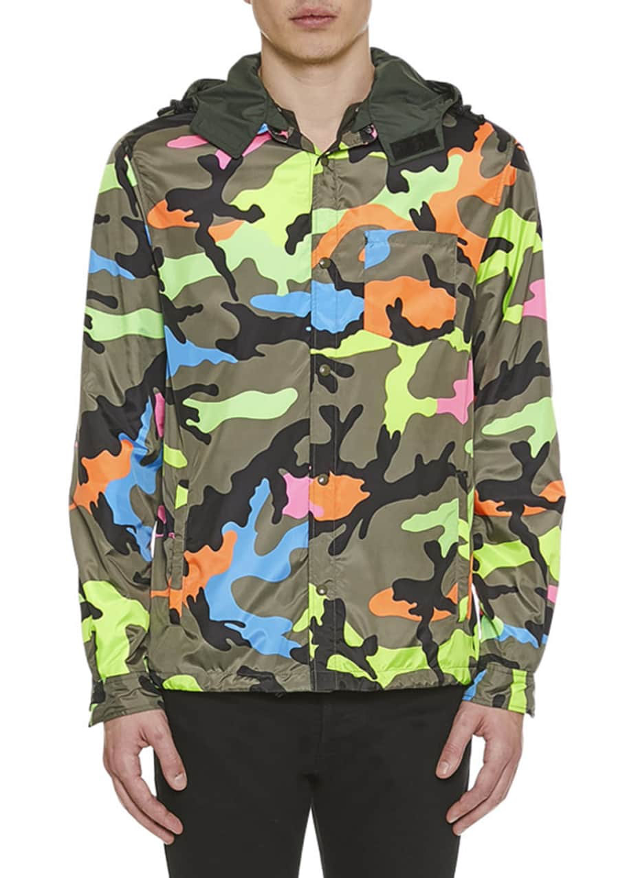 Camo valentino jacket hot sale