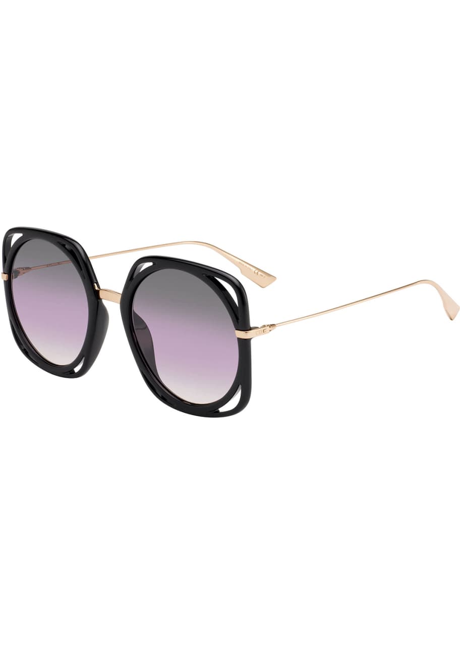 Image 1 of 1: Directions Cutout Gradient Sunglasses