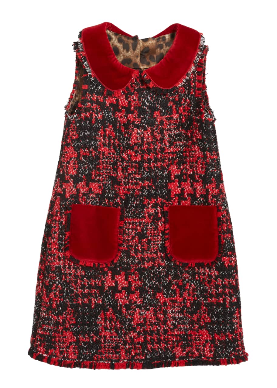 Dolce and discount gabbana tweed dress