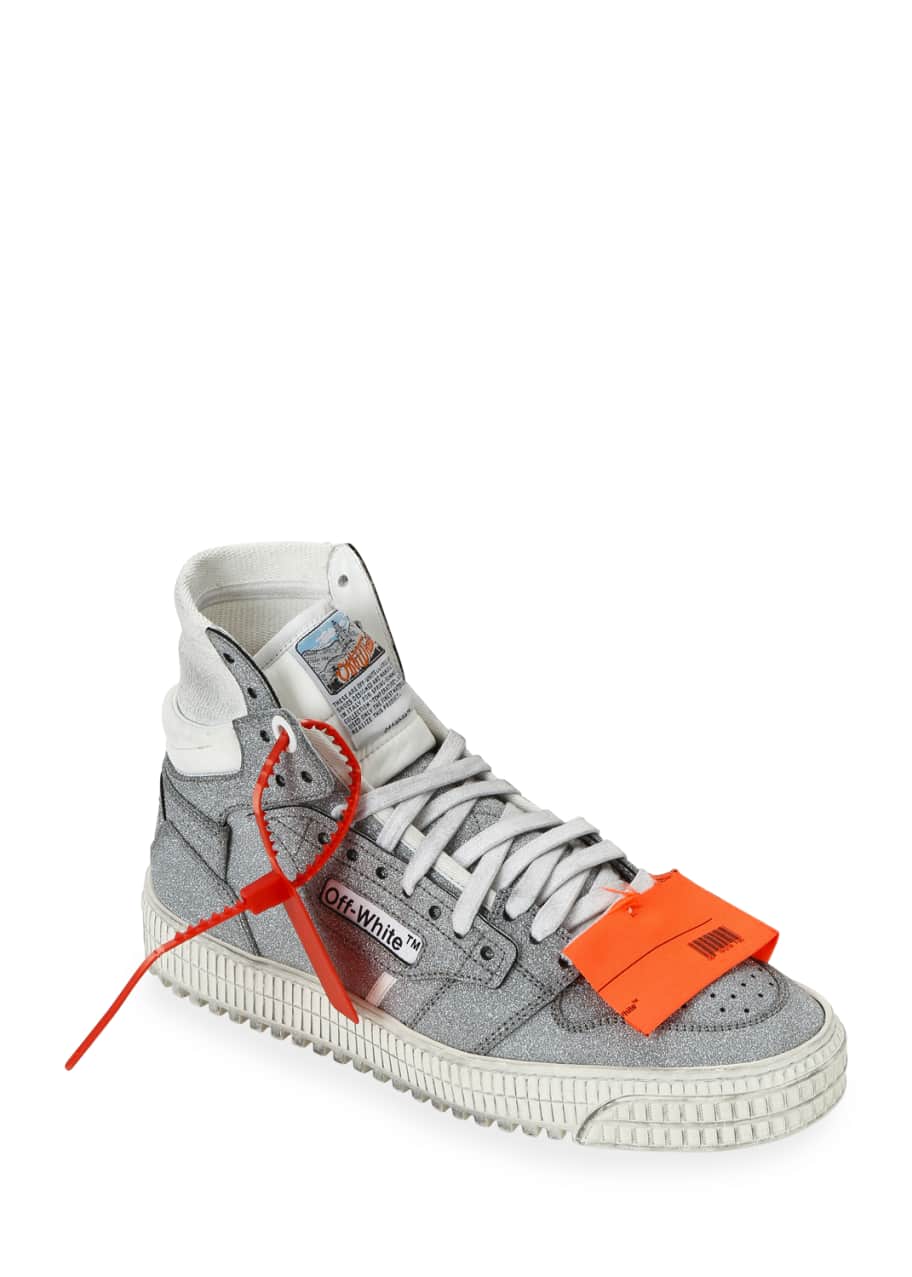 Glitter off on sale white sneakers