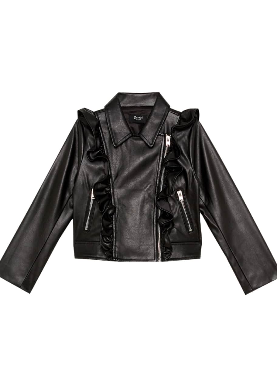 Bardot junior leather jacket best sale